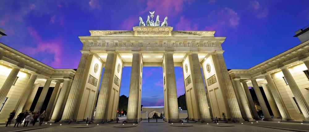 Preußens Glanz und Gloria am Brandenburger Tor.