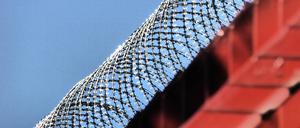 Berlin Tiergarten, OT Moabit: Gefängnis Moabit, Straße Alt-Moabit JVA Moabit Berlin Tiergarten OT Moabit Prison Moabit Road Old Moabit JVA Moabit