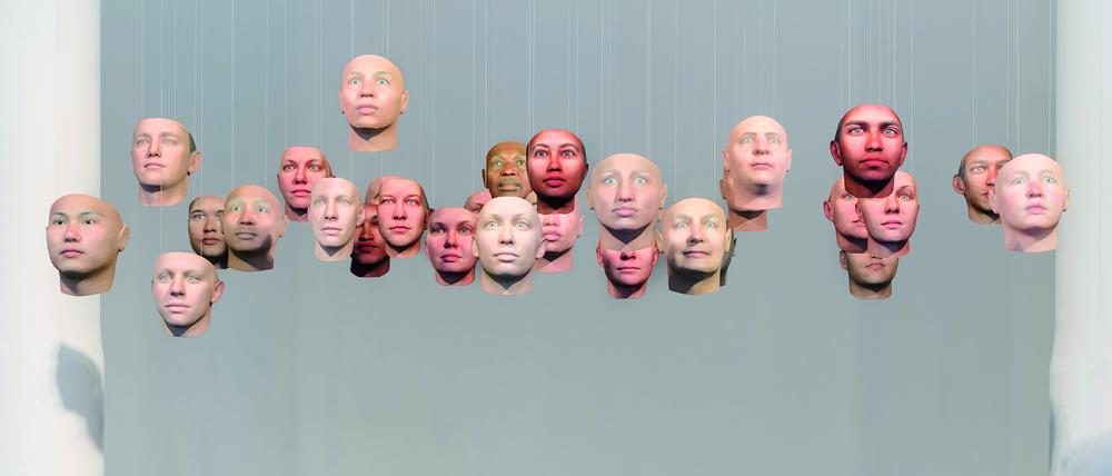 Heather Dewey-Hagborg schuf aus der DNA von Whistleblowerin Chelsea E. Manning mögliche Porträts.