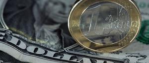 Der Euro ist zum Start der Woche weniger wert als noch am Freitag. 