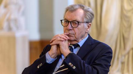 Ehemaliger Bürgermeister Eberhard Diepgen CDU bei der Vorstellung des Buches Das Rote Rathaus in Berlin. (Symbolbild)