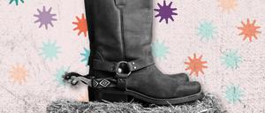 Neu in Berlin Western Boots