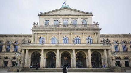 Der Tatort: Die Staatsoper in Hannover. 