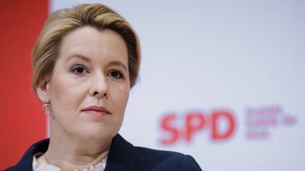 Franziska Giffey, Regierende Bürgermeisterin von Berlin. 