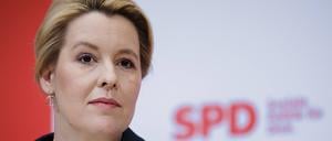 Franziska Giffey, Regierende Bürgermeisterin von Berlin. 