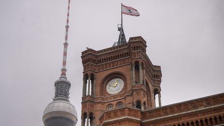 Noch ist unklar, wer künftig im Roten Rathaus regieren wird.