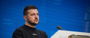Wolodymyr Selenskyyin Brüssel, Belgien am 9.2.2023.