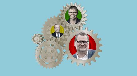 Die Maschinisten im Getriebe der Bundesregierung.
