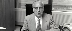 Karl Holzamer arbeitete von 1962 bis 1977 als Gründungsintendant des ZDF.