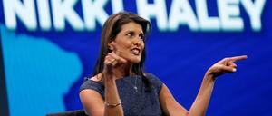 Nikki Haley auf einem Archivbild von 2019.
