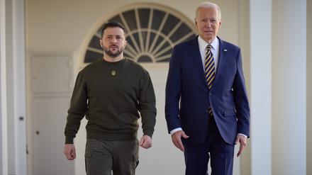 Volodymyr SELENSKYJ trifft US Praesident Joe BIDEN im Weissen Haus. Der ukrainische Praesident Volodymyr SELENSKYJ besucht die Vereinigten Staaten von Amerika am 21.12.2022. Visit of the President of Ukraine to the United States. Foto:The Presidential Office of Ukraine via
