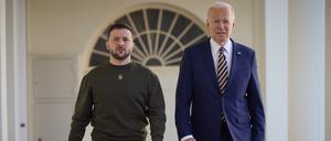 Volodymyr SELENSKYJ trifft US Praesident Joe BIDEN im Weissen Haus. Der ukrainische Praesident Volodymyr SELENSKYJ besucht die Vereinigten Staaten von Amerika am 21.12.2022. Visit of the President of Ukraine to the United States. Foto:The Presidential Office of Ukraine via