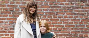 Sonja Heiss und Camille Loup Moltzen beim Dreh zu „Wann wird es endlich wieder so, wie es nie war?“