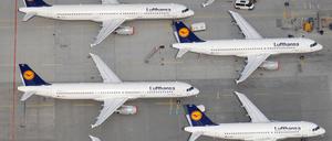 Von den angekündigten Streiks ist auch die Lufthansa betroffen. (Archivbild)