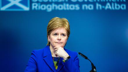 Die schottische Regierungschefin Nicola Sturgeon.