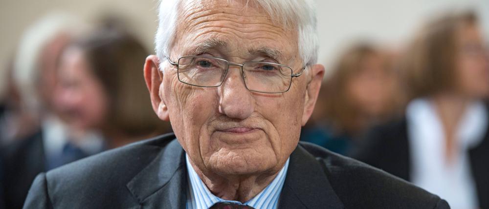 Jürgen Habermas im Jahr 2016