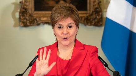 Goodbye: Nicola Sturgeon gibt den Posten als schottische Regierungschefin ab.