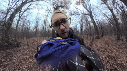 Der im Hambacher Forst verunglückte Filmstudent Steffen Meyn im Dokumentarfilm „Vergiss Meyn Nicht“.  