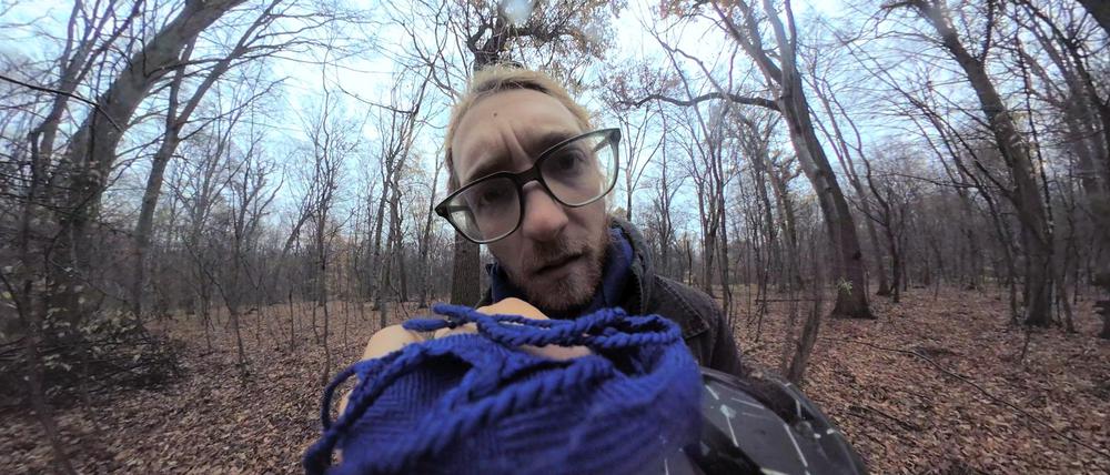 Der im Hambacher Forst verunglückte Filmstudent Steffen Meyn im Dokumentarfilm „Vergiss Meyn Nicht“.  
