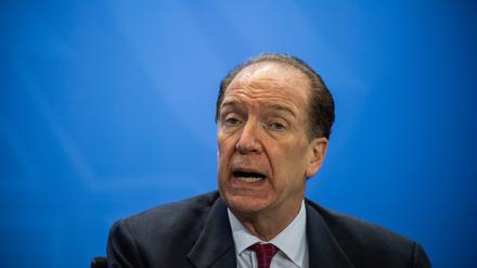 David Malpass, Präsident der Weltbank.