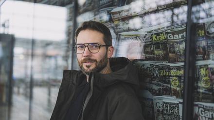 25.01.23, Ostkreuz, Berlin. Till Behnke, Gründer von nebenan.de und betterplace.org im Gespräch mit Ann-Katrin Hipp für Ringbahn Podcast Berlin.