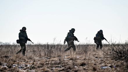 Ukrainische Soldaten (Symbolbild).