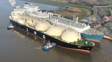 Wie in Brunsbüttel könnte es auch vor Rügen bald ein LNG-Terminal geben. 