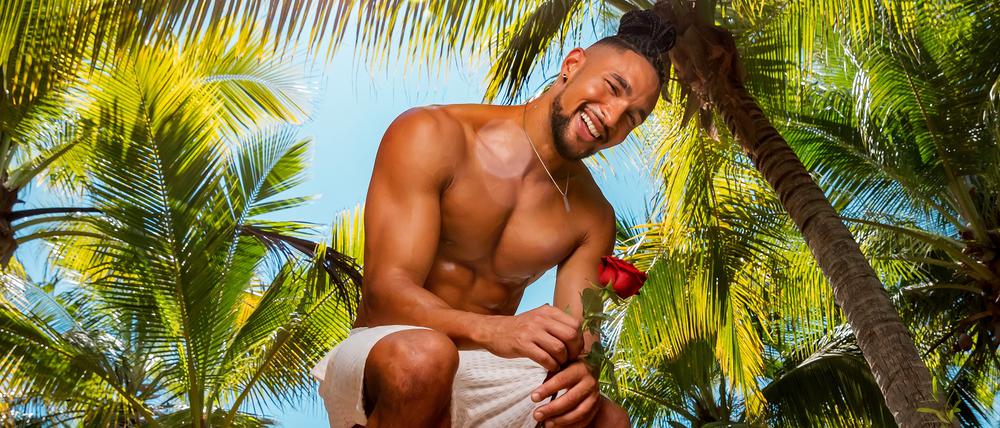Der neue RTL-Bachelor David Jackson der 13. Staffel 2023. 