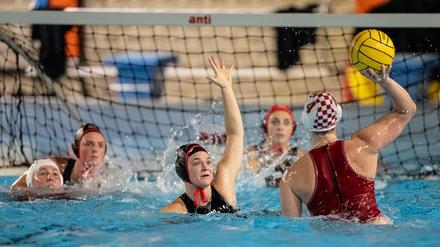 Die Wasserballerinnen spielen jetzt auch in der Donau League.