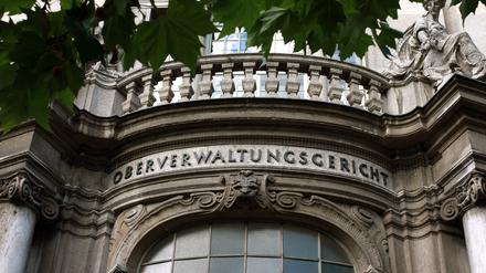 Oberverwaltungsgericht Berlin-Brandenburg in der Hardenbergstraße in Berlin.