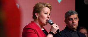 Franziska Giffey und Raed Saleh.