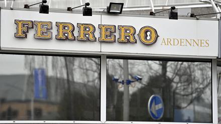 Die Ferrero-Fabrik in Arlon. 