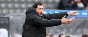 Für Trainer Sandro Schwarz gab es am neuen System vor einer Woche noch einiges nachzujustieren.