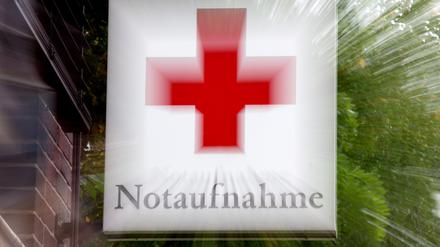Eine Notaufnahme in Berlin.
