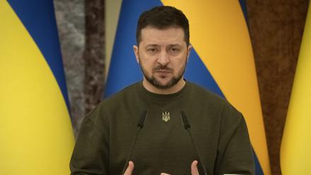 Wolodymyr Selenskyj, Präsident der Ukraine (Archivbild)