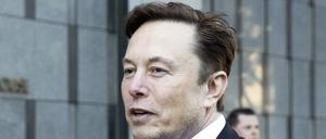 Elon Musk, aufgenommen in San Francisco am 24. Januar 2023. 