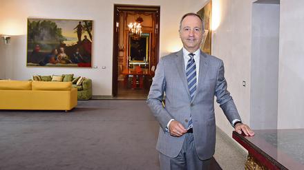 Mag Kunst und Filme. Der italienische Botschafter in Berlin, Armando Varricchio, ist gebürtiger Venezianer.