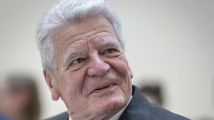 Joachim Gauck,  Bundespräsident von 2012 bis 2017. 