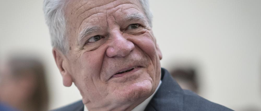 Joachim Gauck,  Bundespräsident von 2012 bis 2017. 