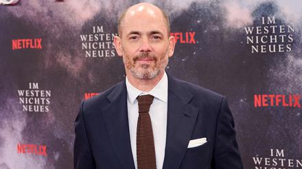 Edward Berger bei der Premiere von „Im Westen nichts Neues“ im Berliner Kino International. 