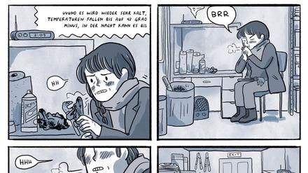 Eine Seiten aus der Graphic Novel „Ducks“ von Kate Beaton.