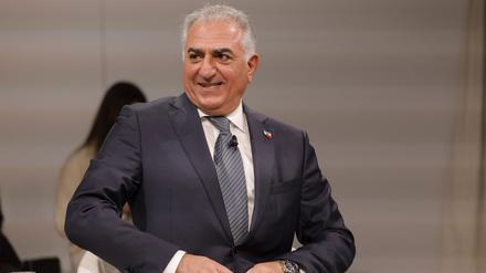 Reza Pahlavi, Sohn des 1979 aus dem Iran geflohenen Schahs, auf der Münchner Sicherheitskonferenz 2023. 