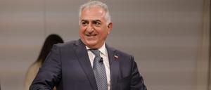 Reza Pahlavi, Sohn des 1979 aus dem Iran geflohenen Schahs, auf der Münchner Sicherheitskonferenz 2023. 