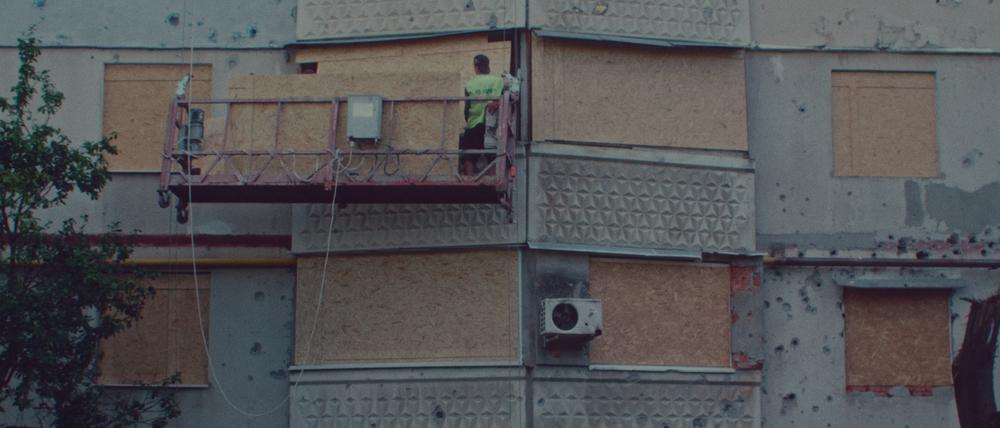 Szene aus dem Dokumentarfilm „W Ukrainie/In Ukraine“ von Piotr Pawlus und Tomasz Wolski.