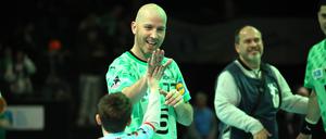 Erleichterung bei Robert Weber nach seinem ersten Spie.