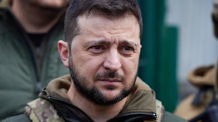 Wolodymyr Selenskyj, Präsident der Ukraine.