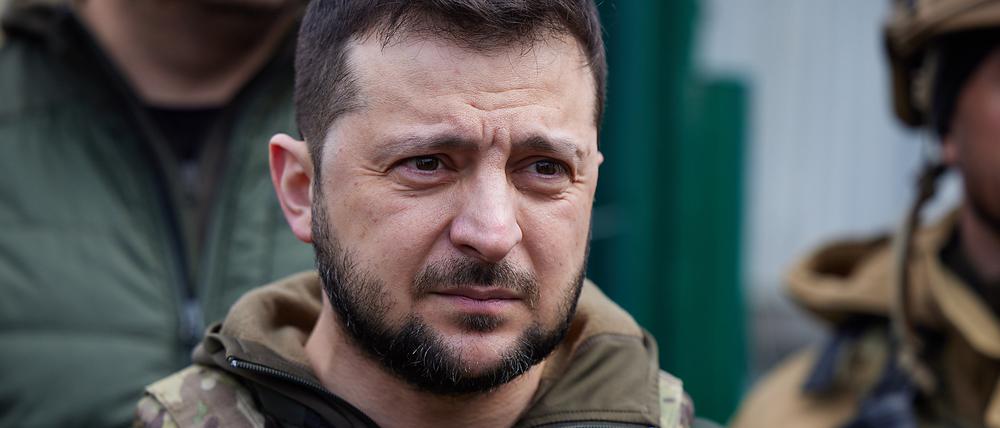 Wolodymyr Selenskyj, Präsident der Ukraine.