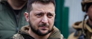 Wolodymyr Selenskyj, Präsident der Ukraine.