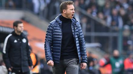 Nagelsmann soll sich nach der Niederlage im Bundesligaspiel bei Borussia Mönchengladbach unsportlich gegenüber dem Schiedsrichter-Team um Tobias Welz geäußert haben.