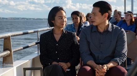 Nora (Greta Lee) und Hae Sung (Teo Yoo) versuchen zu erkunden, wie eine gemeinsame Zukunft hätte aussehen können.